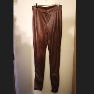 Faux Leather Pants, Pretty Little Thing, Size US 8
